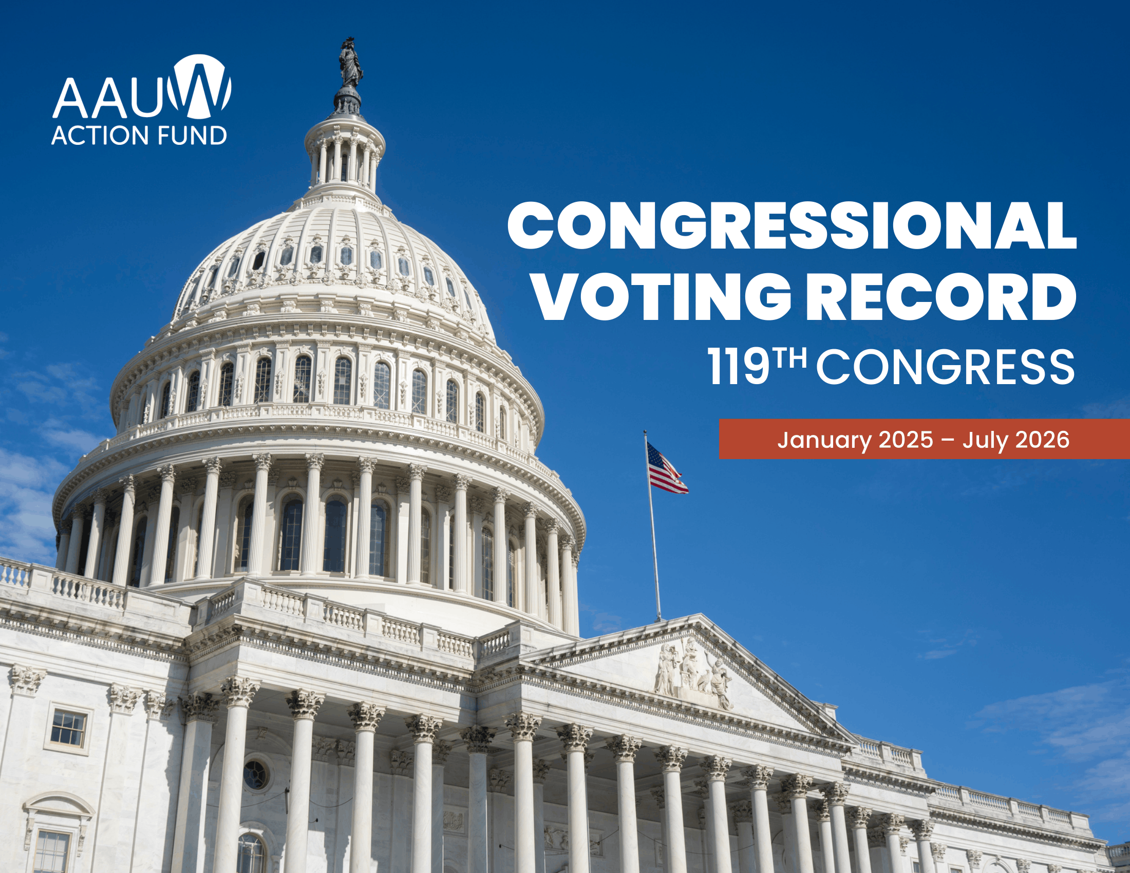 Congressional Voting Record for the 119th Congress, January 2025 to July 2026.